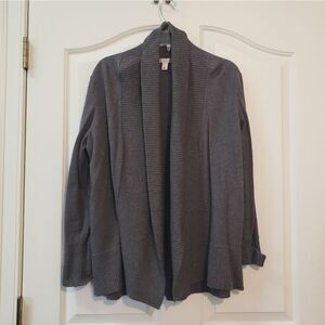 Cozy Gray Cardigan Size Large